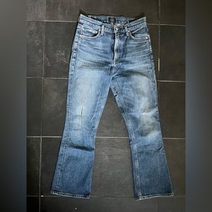 Citizens of Humanity, demy cropped flare jeans